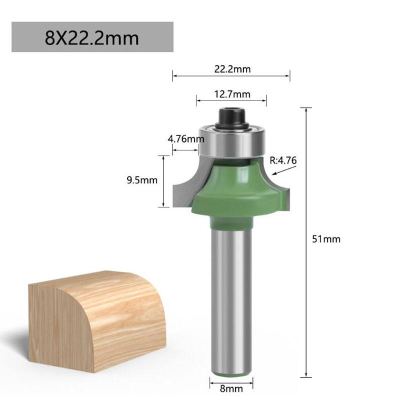 Угловой фрезерный станок с хвостовиком 8 мм, деревообрабатывающий фрезерный станок для деревянной торцевой фрезы