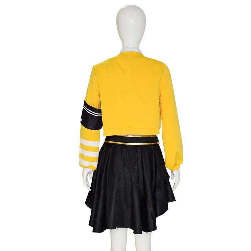 Project Sekai Косплей Костюм Tenma Saki Косплей Симпатичные наряды для девочек Саки Парик Аниме Хэллоуин Карнавальный костюм для вечеринки Униформа