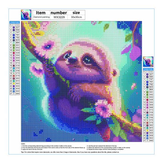 1 комплект 5D комплект алмазной живописи милый мультяшный рисунок животных яркий цвет усиливает креативность уменьшает стресс мозаика художественный набор для рукоделия