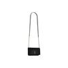 Saint Laurent Cassandre Glossy Crocodile Pattern Crossbody Shoulder Leather Phone Bag Women bags Black 820175-DND1J-1000