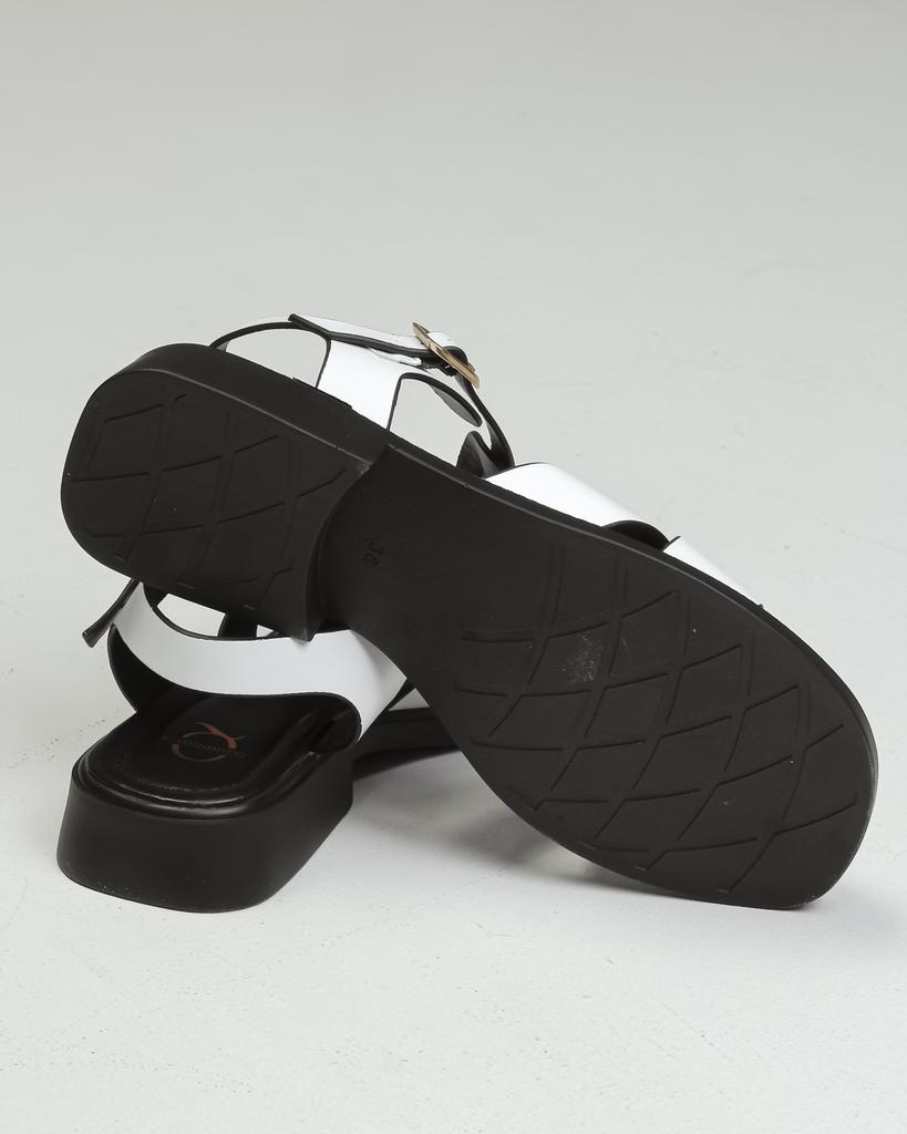 Босоножки женские Aquamarin 3595 36 белые кожа