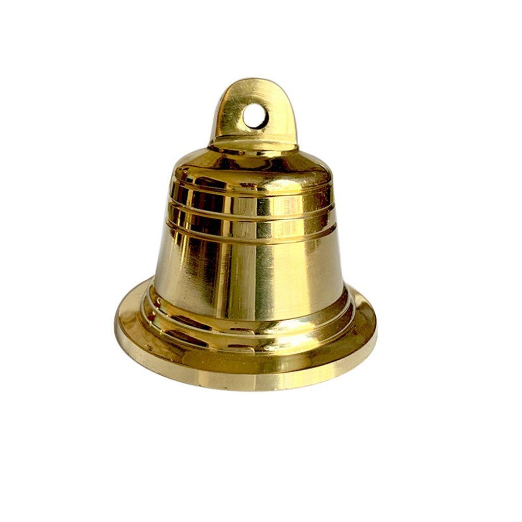 1 шт. Чистая медь подвесные колокольчики качественные утолщенные медные колокольчики колокольчики поделки колокольчики для подражания ветру колокольчик для пастбища