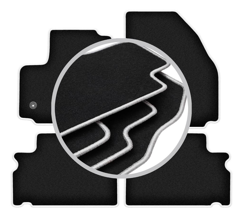 Автомобильные коврики CARLUX-SILVER для: Минивэн Ford S-MAX MK1 (2012-2015)