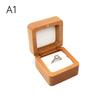Деревянные подарочные коробки для обручальных колец, сумки, футляры, упаковка для ювелирных изделий, держатель для колец, ожерелья, органайзер, коробка