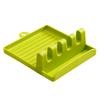 Plastic Utensil Rest with Pot Lid Holder Stand for Ladles Spoon Spatulas Kitchen Supplies