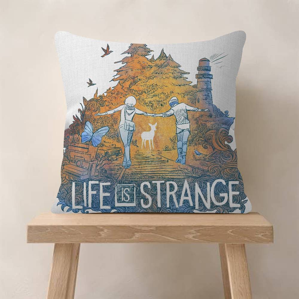 Игровой чехол на подушку Life Is Strange для спальни, комнаты и дивана в гостиной, декоративный чехол