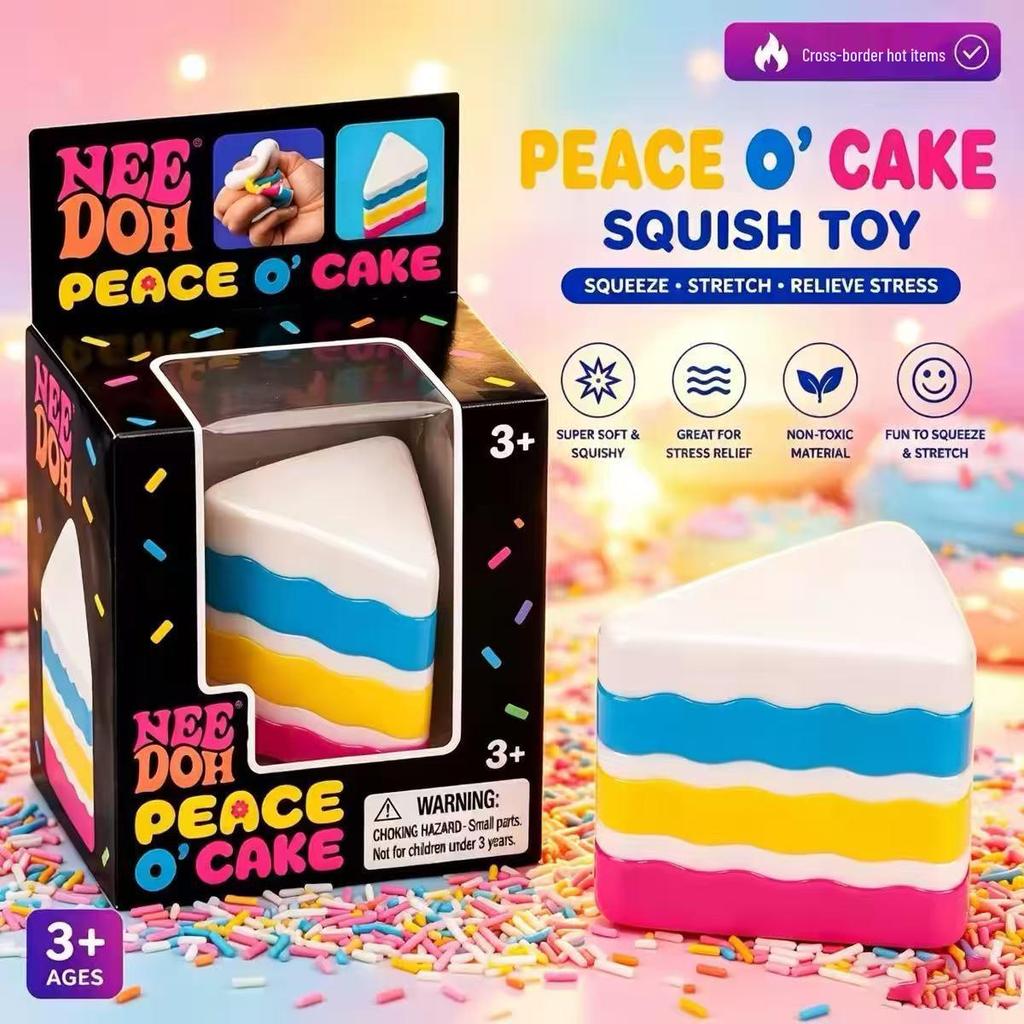 Mini Dazzler Cake Squishy Sensory Decompression Toy