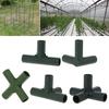 5Pcs Plastic 16mm 3/4/5 Ways Hose Connector DIY Assemble Rack Tube Joint Adaptor