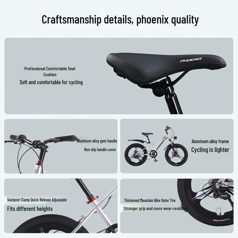 Phoenix Youth 7-Speed Shimano Aluminum Mountain Bike