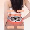 Bianshi Waist Massager Electric Beat Muscle Relaxation Vibrator Back Home Fat Beating Massage Belt.
