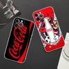 Крутой чехол для телефона C-Coca-C-Cola для iPhone 17 16 15 14 13 11 12 Pro Max 16 Plus Прозрачный