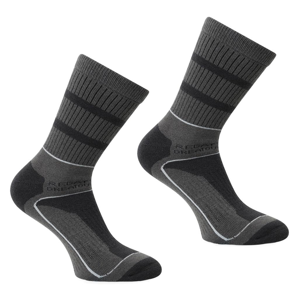 Regatta Mens Samaris 3 Season Socks (Pack of 2)
