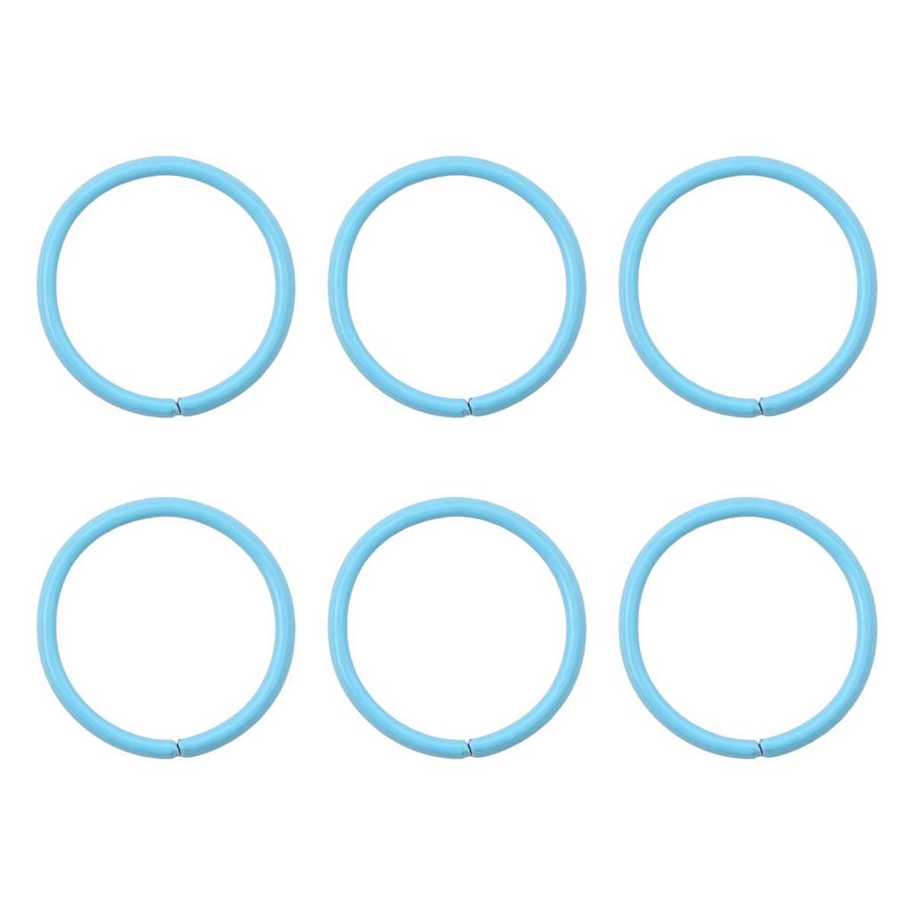 Круглые кольца для прыжков, красочные витые открытые разъёмные кольца, кольца для прыжков, соединитель для изготовления ювелирных изделий своими руками, поиск расходных материалов