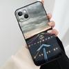 Чехол для телефона "Самолет, летящий в закат" для iPhone 17 Pro Max 15 14 13 11 12 16 Pro Max mini 15 16 Plus 16e 17 Air