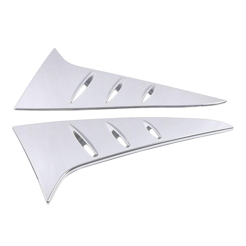 Для Toyota Sienna 4th 2024 2024 2024 автомобильный стиль карбоновый хромированный спойлер на заднее стекло боковое крыло треугольная крышка отделка молдинг украшение