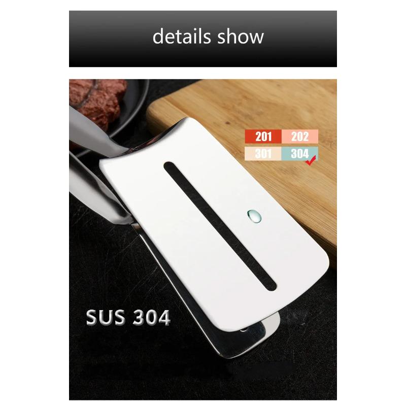 Зажим для гриля из нержавеющей стали, зажим для жарки стейков, щипцы для жареной рыбы, барбекю с антипригарным покрытием, гриль для кемпинга, барбекю, кухонные принадлежности