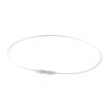 Phiten RAKUWA Necklace Wire EXTREME White 43cm Phiten Advanced Technology [Stiff Shoulders] [Stiff Neck] [Uses Metax]