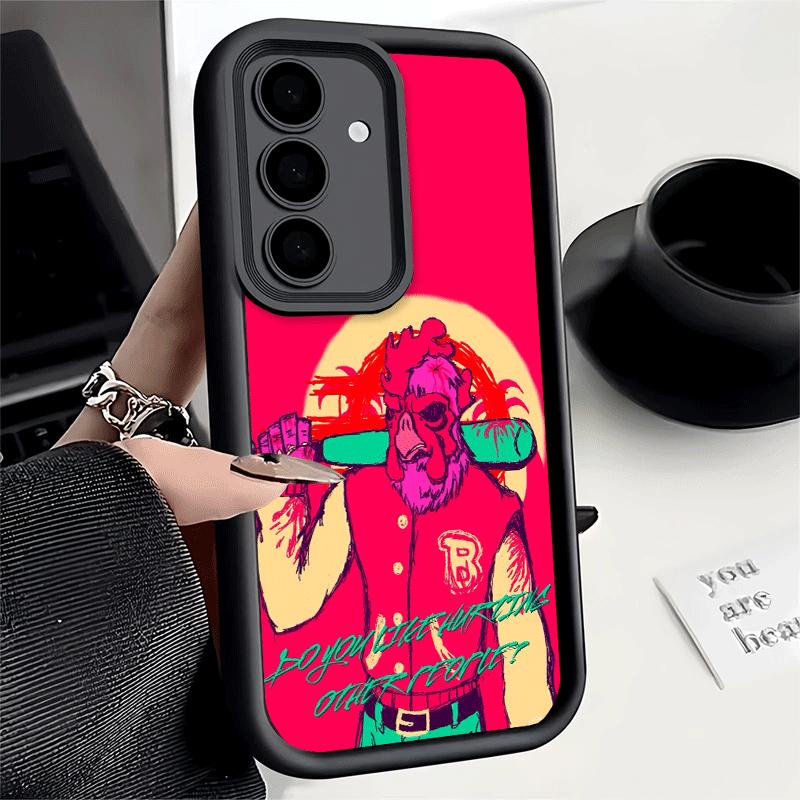 Чехол для телефона для Samsung Galaxy A17 A16 A15 A14 A13 H-Hotline M-Miami Game A56 A36 A26 A55 A35 A25 A54 A34 A24 A53 A33 A23 A07 A06