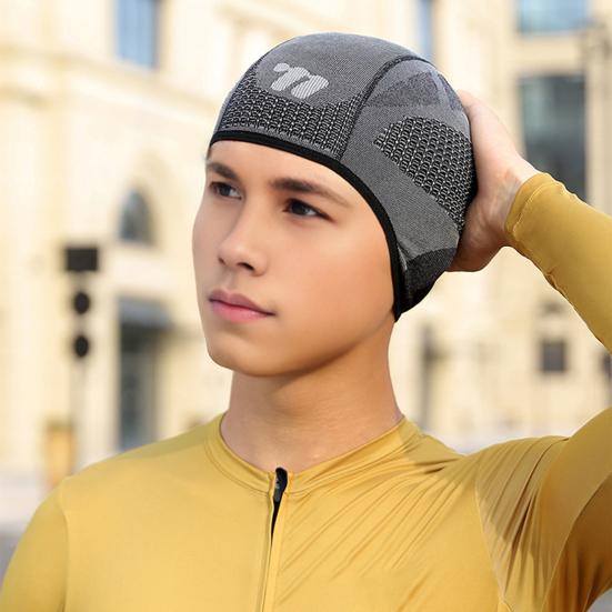 Велосипедная шапка для езды на открытом воздухе, ветрозащитная защита ушей, подкладка для шлема мотоцикла, езда, бег, шапочка, эластичная, для мужчин и женщин