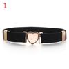 Elastic Adjustable Kids Heart Belt Waist Belt Dresses Girls Elastic Belts