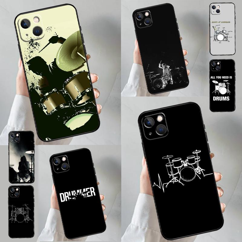 Drum Drummer Music Dj Case For OnePlus 13T 10T 8T 10R 12R 13R 15 13 12 11 10 9 Nord 5 CE 2 3 4 Lite N20 N30 Cover