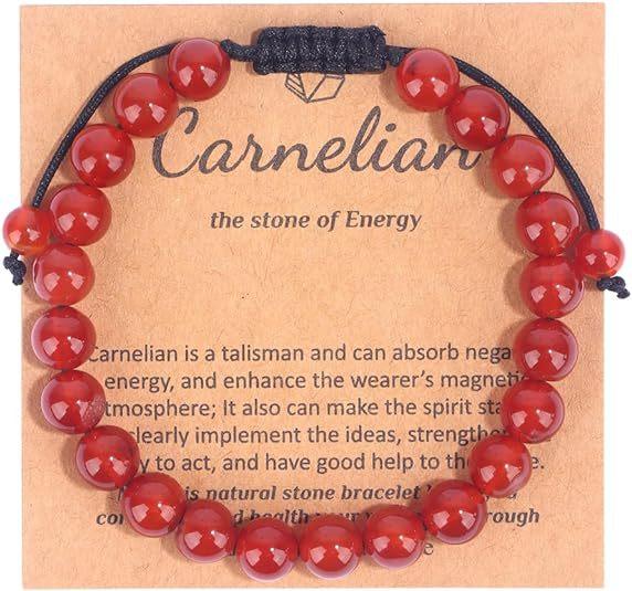 Горячая продажа натуральный камень с картонными бусинами эластичный браслет из нити кристалл агат тигровый глаз камень оптовая продажа браслет ювелирные изделия