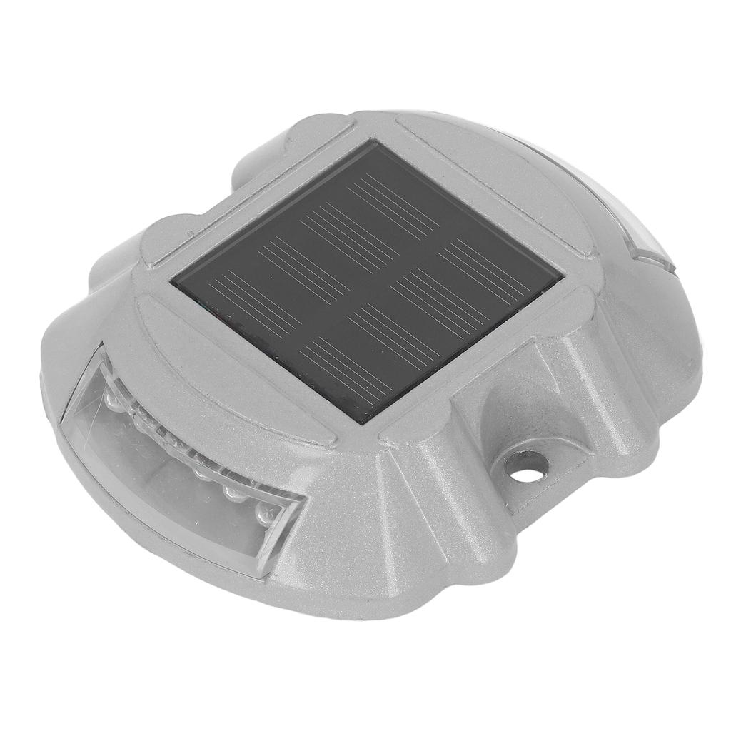 12LED Solar Driveway Deck Light IP68 Waterproof Solar Driveway Dock Lamp for Sidewalk Garden 600mAH