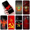 Винтажный чехол для телефона СССР CCCP для Xiaomi Mi A2 8 9 SE Note 10 10T 11 12 Lite 9T 11T 12S 12T Pro A3 6X 12X, мягкий черный чехол из ТПУ