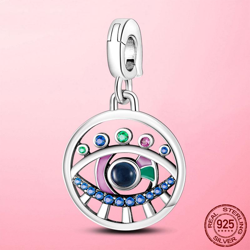 925 Silver My Love Starfish Flamingo Pendant Charms Fit Original Original Me Bracelet DIY Bead Jewelry For Women