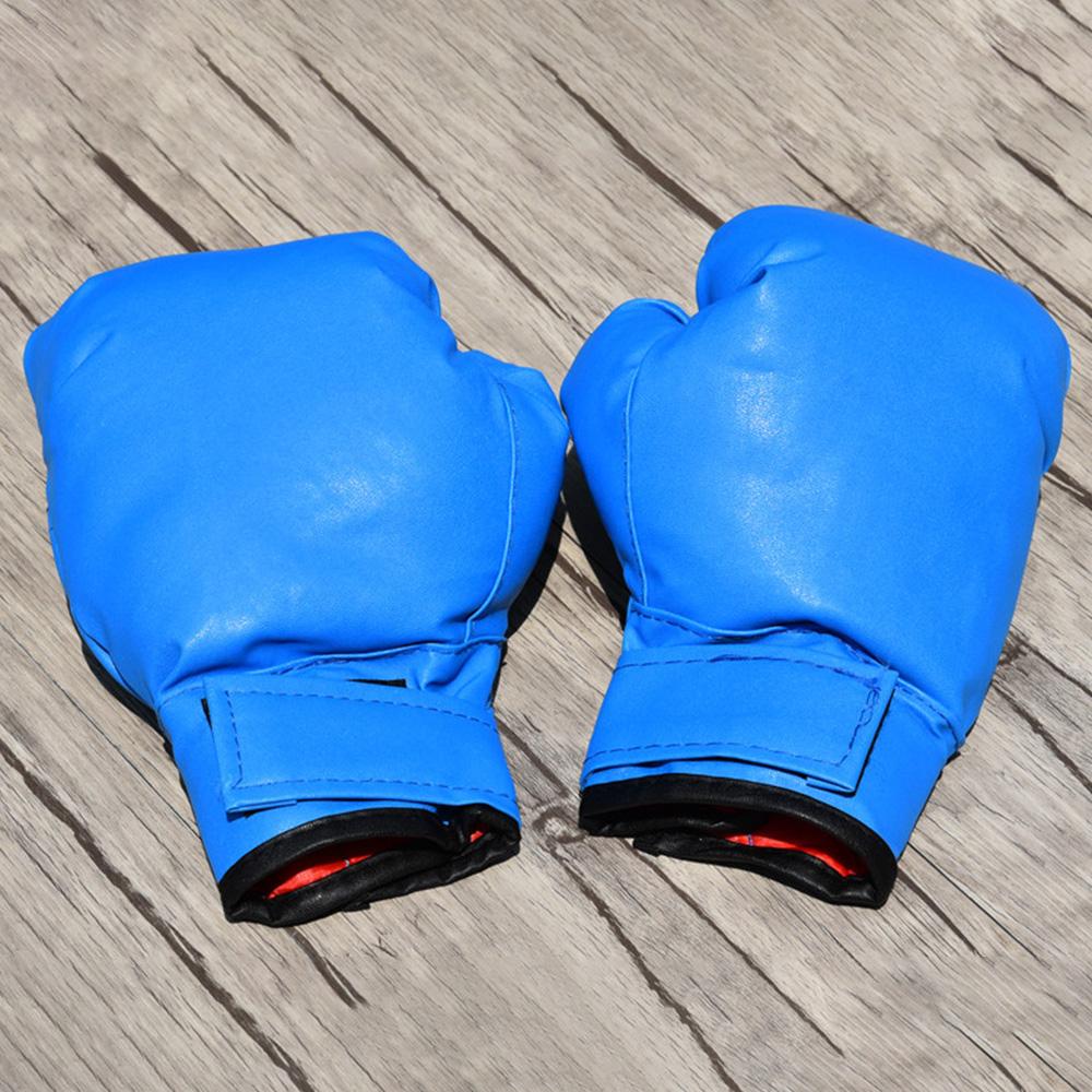 Детские боксерские перчатки, тренировочные перчатки для юниоров из искусственной кожи, спарринговые перчатки для боксерской груши, кикбоксинга