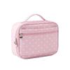 Large Capacity Handheld Makeup Bag Polka Dot Cosmetics Handbag  Grooming Storage