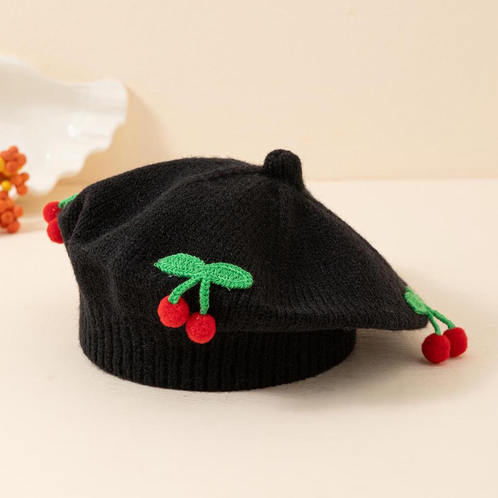 Вязаные детские шапки в корейском стиле для мальчиков и девочек - Милые и уютные осенне-зимние шерстяные береты для младенцев
