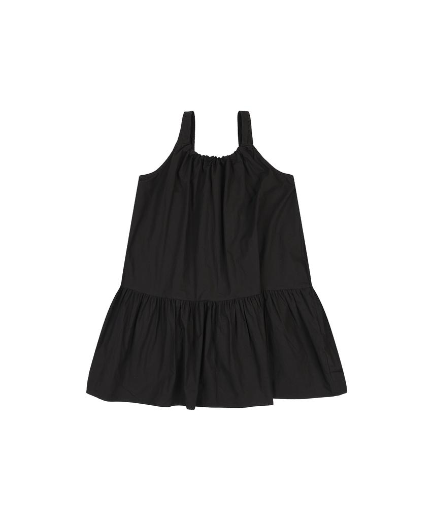 Deliscent Ribbon Two-Way Dress [Black]