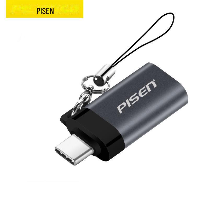 Адаптер PISEN USB 3.0 Type-C OTG для Huawei, Xiaomi, Oppo