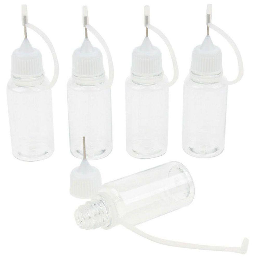 Высококачественная прозрачная пластиковая бутылка для выдавливания, многоразовая бутылка, бутылки-капельницы с пустым носиком-иглой