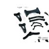 LESU 1/14 Truck Simulation Airbag Suspension Large Travel Shock Absorber System X-8004 X-8005 for Tamiya Traction Truck Model