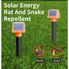 High Power Mouse Repeller LED Light Source Inverter Ultrasonic Snake Repeller Solar Waterproof Outdoor Animal Repeller