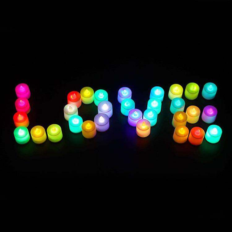 Vogue Свеча Вечеринка Романтическая Беспламенная Электронная Свеча Светодиодная Лампа Рождественская Свеча Свадьба Светодиодная Лампа День Рождения Бездымный