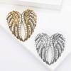 Alloy Diamond Retro Wings Brooch Fashion Trend Clothing Versatile Accessories