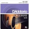 DADDARIO EJ13 Jeu De Cordes En Bronze 80/20 - 11-52