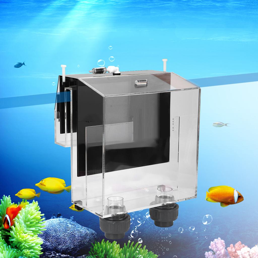 Качественный акриловый самозапускающийся сифон, подвесной переливной ящик для аквариума с рыбками