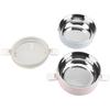 Portable Bento Boxes Adult Lunch Box Stainless Steel Stackable Lunch Box Container Bento Box Food Container (The second layer 1400ml)