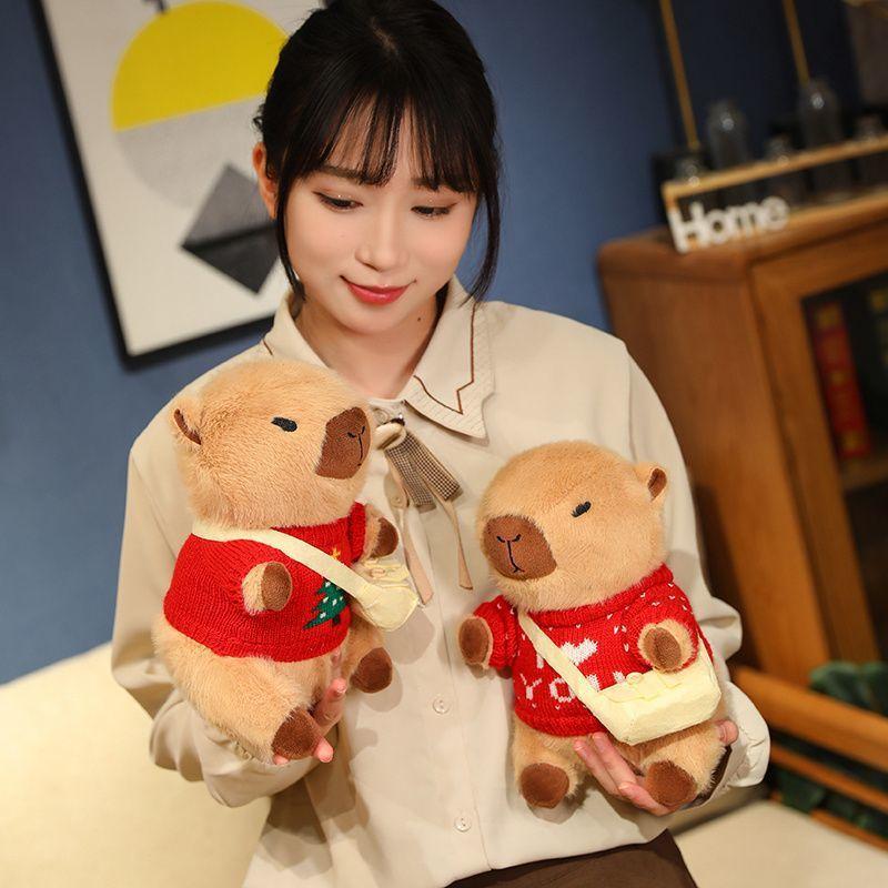 Популярная плюшевая кукла Kapi Bala Doll, одетая в капибару, милая кукла, подарок на тряпичную куклу