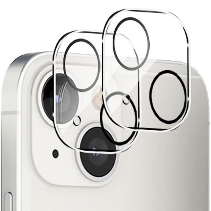 Protection Caméra - PROSHOP - pour iPhone 13 mini - Verre Trempé - Lot de 2 - Installation Facile
