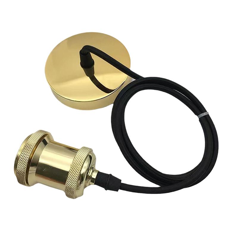 1 шт. Винты для люстры Керамическое основание с потолочным основанием Арматура E27 Винтажный Античная медь Патрон для лампы