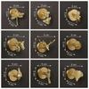 High-Quality Brass Brass Wall Hooks Durable Construction Wall Mounted Hangers  Home Decoration