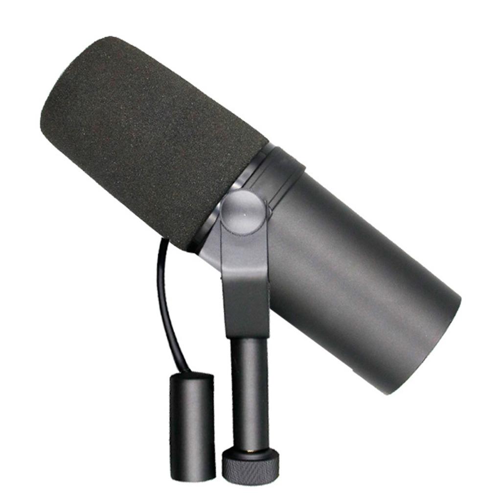 Professional Dynamic Vocal Microphone SM7B with Smooth Frequency Response for Studio Recording and Broadcasting