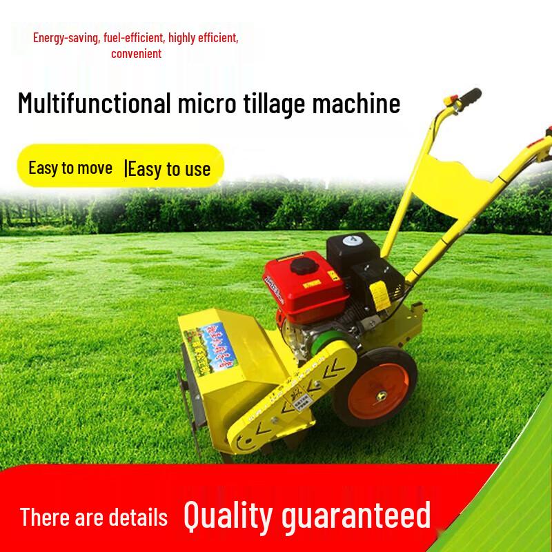 Multi-functional Hand-Push Micro Tiller CN plug (adapter included)