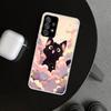 Милый черный котик Мяу Чехол для телефона Samsung Galaxy A17 A16 A26 A36 A56 A57 A37 A15 A25 A35 A55 A14 A24 A34 A54 A13 A23 A33