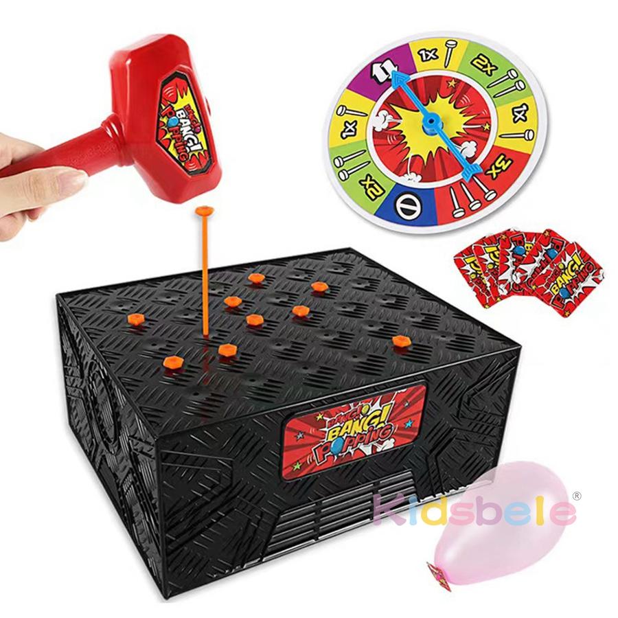 Игра "Ударь шарик" Blast Box Игра с шариками Настольные игры для семейной вечеринки Для детей Хороший подарок Красивый декор Безопасное использование